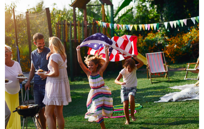 Enjoy a festive 4th of July celebration with loved ones and delicious food!

