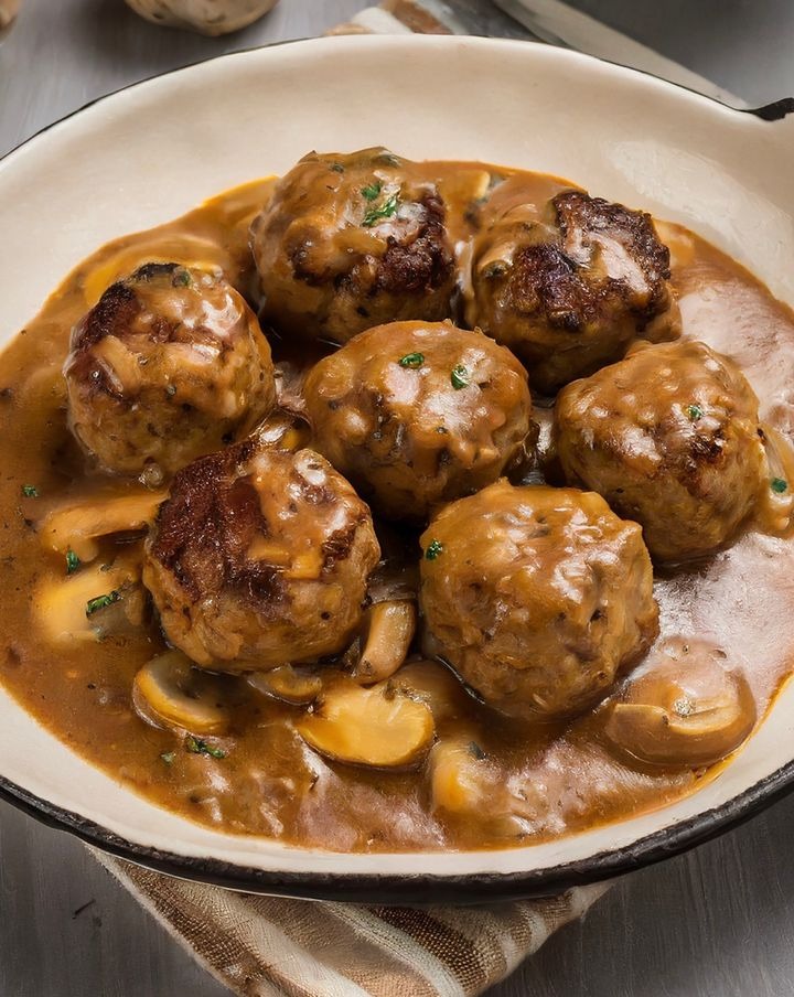 Recipe for Slow Cooker Salisbury Steak Meatballs – Todaysinfo